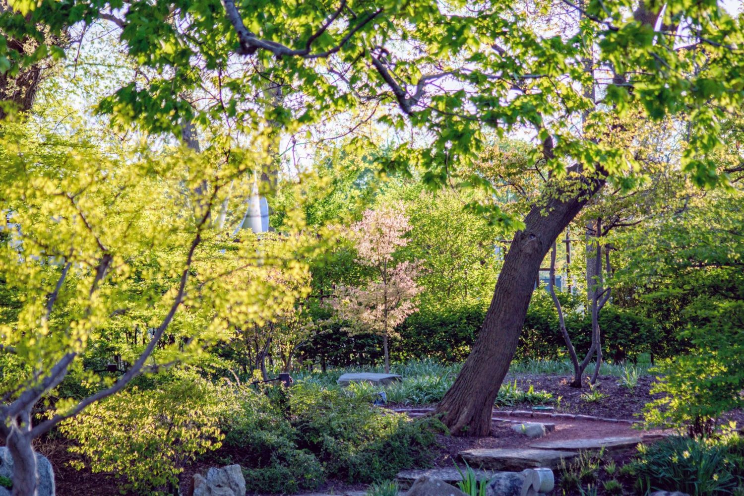 Garden of the Phoneix Chicago featured in Secret Parks and Gardens in Chicago by The Haute Seeker